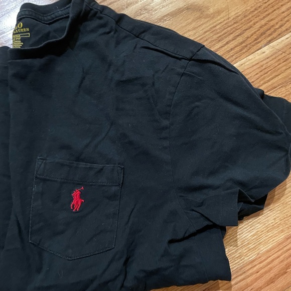 Polo Ralph Lauren Slim Fit Long Sleeve Men's Size M.  Classic Cut Pocket Tee - Picture 2 of 4